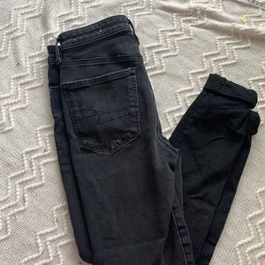 American Eagle Black Next level stretch jeans
